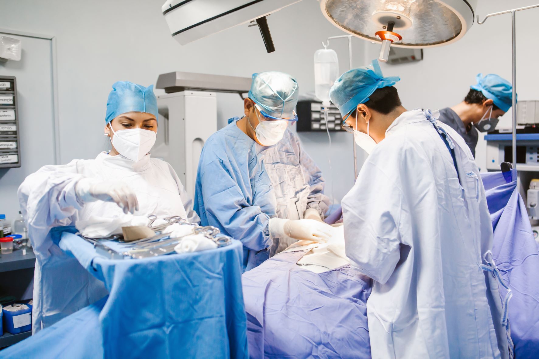 Surgery in Surgical Suite